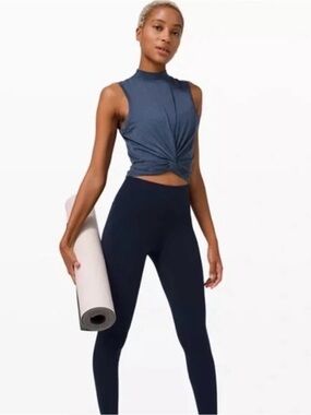 Lululemon Time to Restore Mock Neck Tank